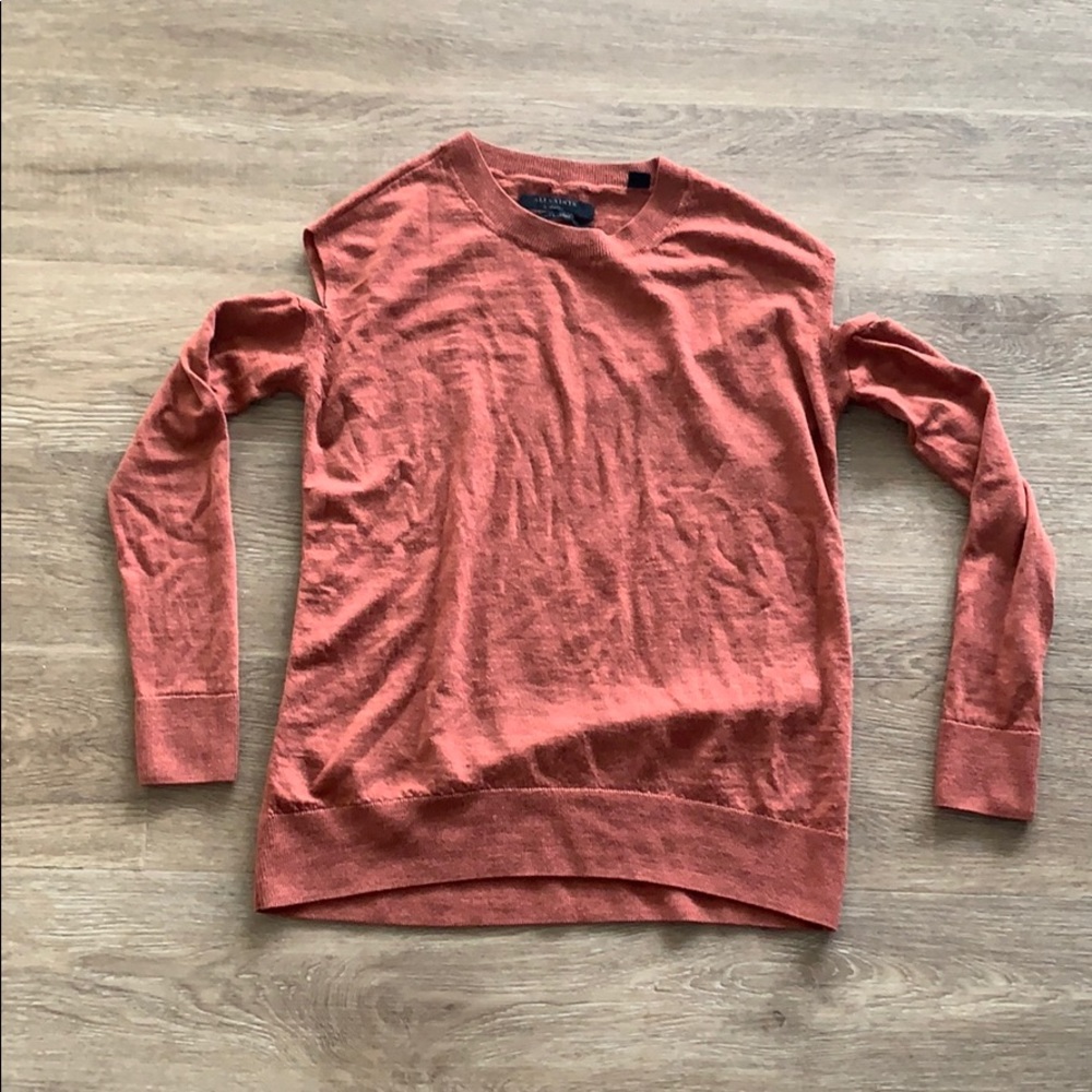 All Saints Shoulder-less sweater